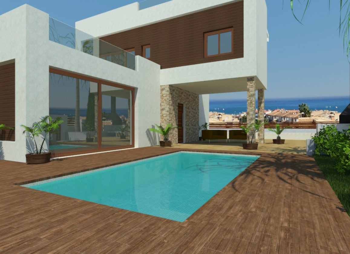 INDEPENDENT HOUSES IN THE BEST AREA OF TORREVIEJA