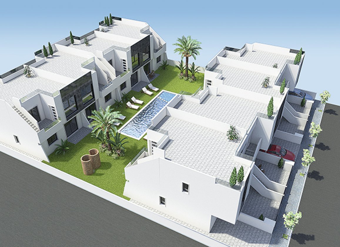 NEW BUNGALOWS IN THE MAR MENOR AREA
